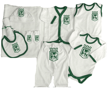 Conjunto Primera Muda Futbol Nacional Ropa Para Bebe 