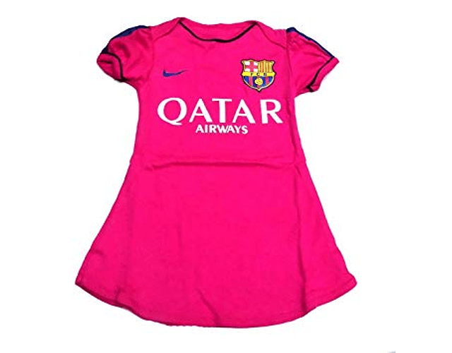 Vestidos para bebé futbol Barcelona