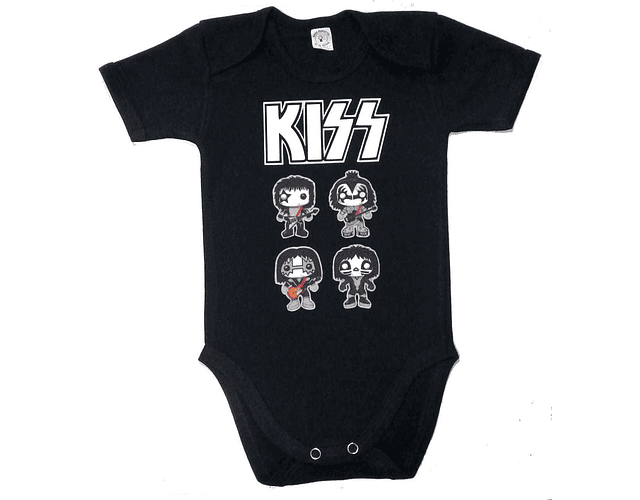 Body para Bebé Rock Kiss