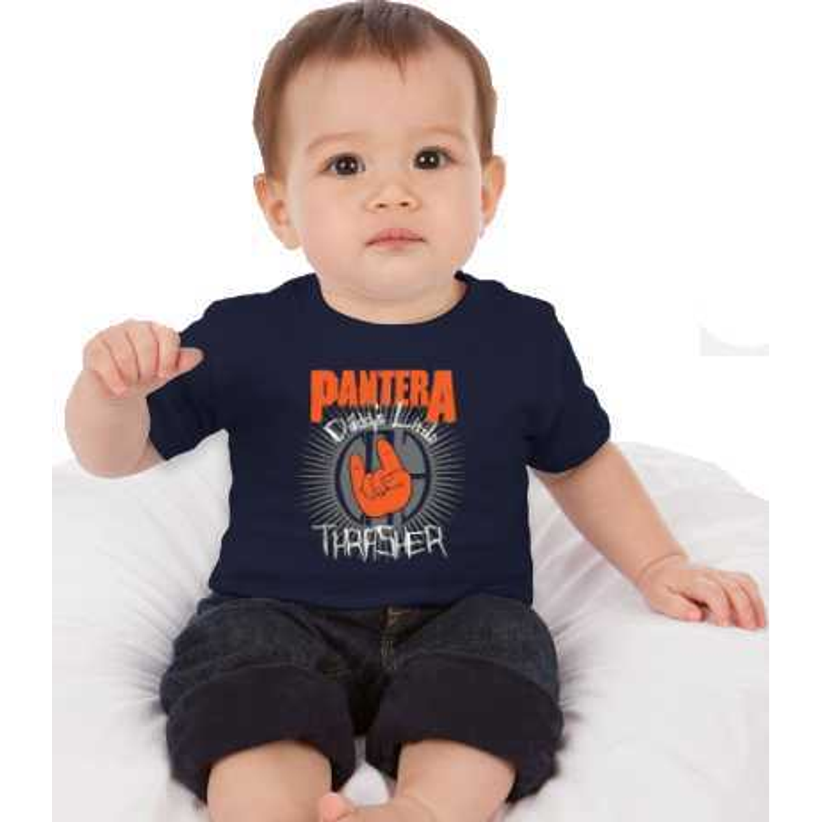 Body Bebé Pantera Estilo y Pasión Musical con Baby Monster