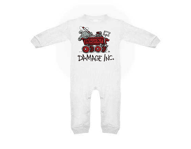 Ropa para bebe pijama Rock Damage Inc. Metallica baby monster