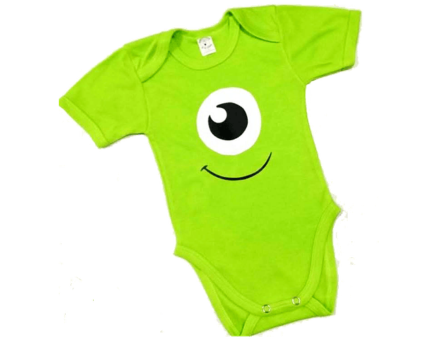 Body Bebé Mike Wazowski Monster Inc: Un Compañero Asustadormente Adorable