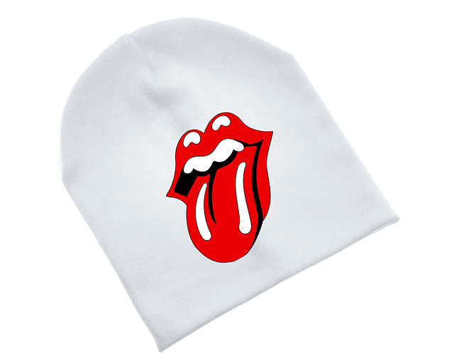 Gorro Rock Rolling Stones Clásico para Bebé | Baby Monster