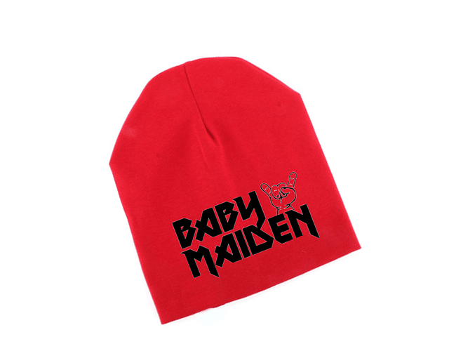  Gorro Rock Iron Maiden para Bebé | Baby Monster