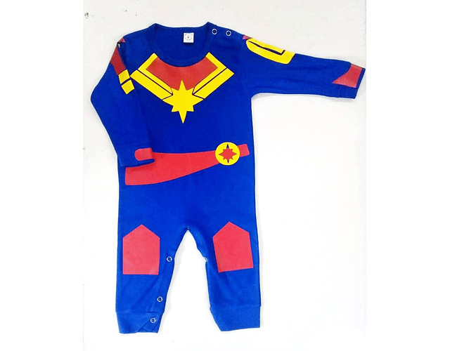 Baby Marvel: Pijama para bebé Capitana Marvel de Baby Monster