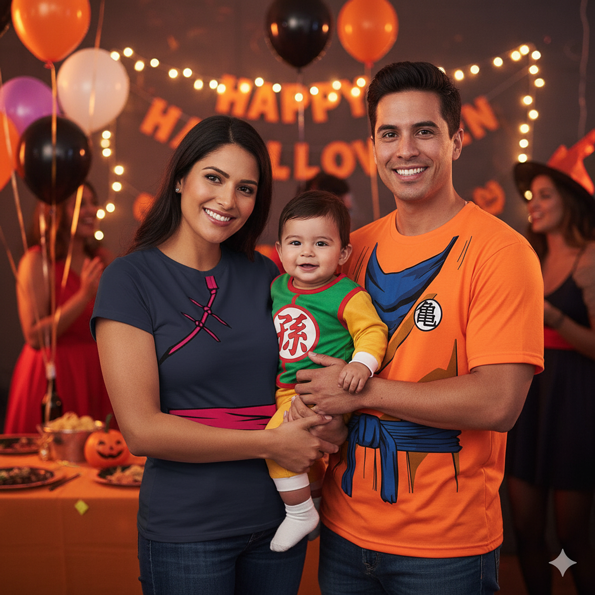 Halloween Tríos camisetas para Mamá papá y bebe Familia gok