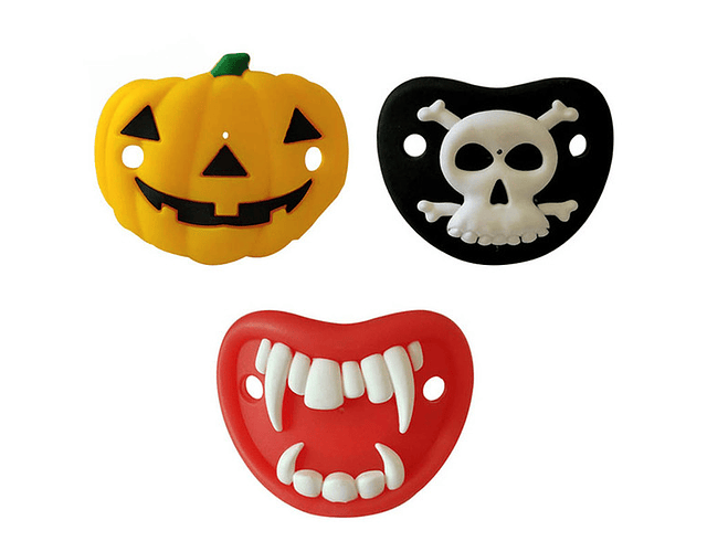 Halloween Grade Silicone Funny Baby Safe Nipple Pacifier Kids Feeding Nipple Cute Soothers For Newborn Baby Girl Boy A8754