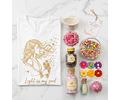 Kit Resplandor de Mamá – Caja Regalo con Camiseta y Spa en Casa | vishuda essentia