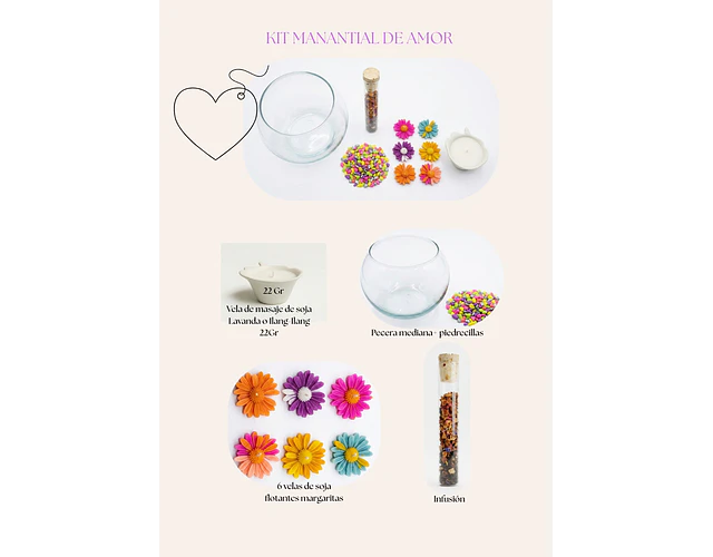 Kit Manantial de Amor – Caja Regalo para Mamá con Camiseta y Ritual de Relajación | Baby Monster