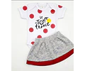 Set Primera Muda tour de francia montaña Para Bebe 