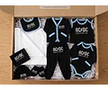 Primera Muda Bebé AC/DC – Set 9 Prendas | Baby Monster