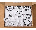 Primera Muda Bebé AC/DC – Set 9 Prendas | Baby Monster