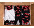 Primera Muda Bebé AC/DC – Set 9 Prendas | Baby Monster