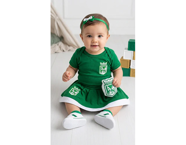 Conjunto Bebé Niña Nacional – Body y Falda | Baby Monster