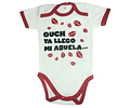 Body para bebe llego la abuela baby monster