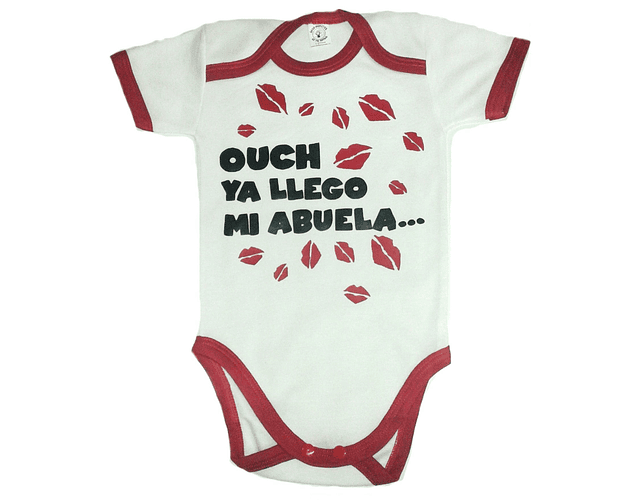 Body para bebe llego la abuela baby monster