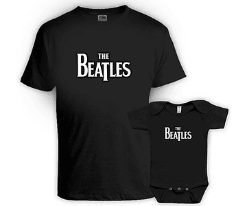  camisetas para Papá y bebe The Beatles