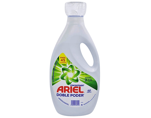 Detergente Ariel liquido 1.8 Lt