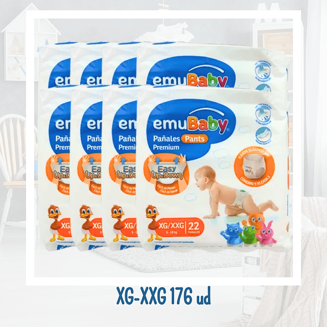 Emubaby Pants XG/XXG Mensual