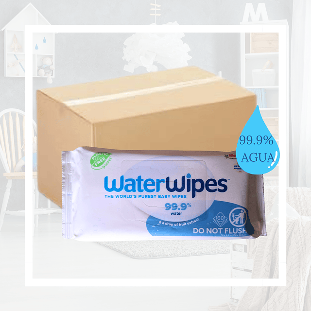 TH Waterwipes 60 ud Caja 12 pqtes