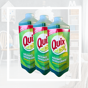 Lavalozas Quix recarga 1.5 Lt x3