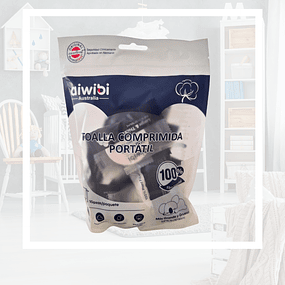 Toallas comprimidas Aiwibi 10 ud