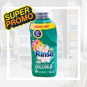 Detergente Rinso para diluir