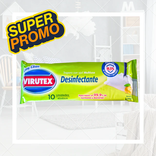 Trapero Húmedo Virutex 10 ud