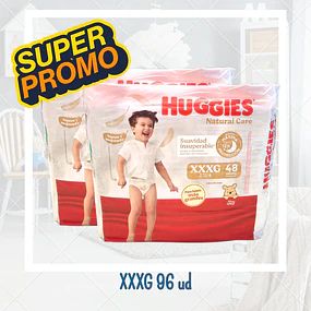 Huggies Natural Care XXXG Pack