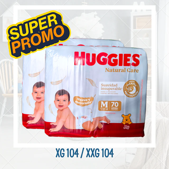 Huggies Natural Care Pack