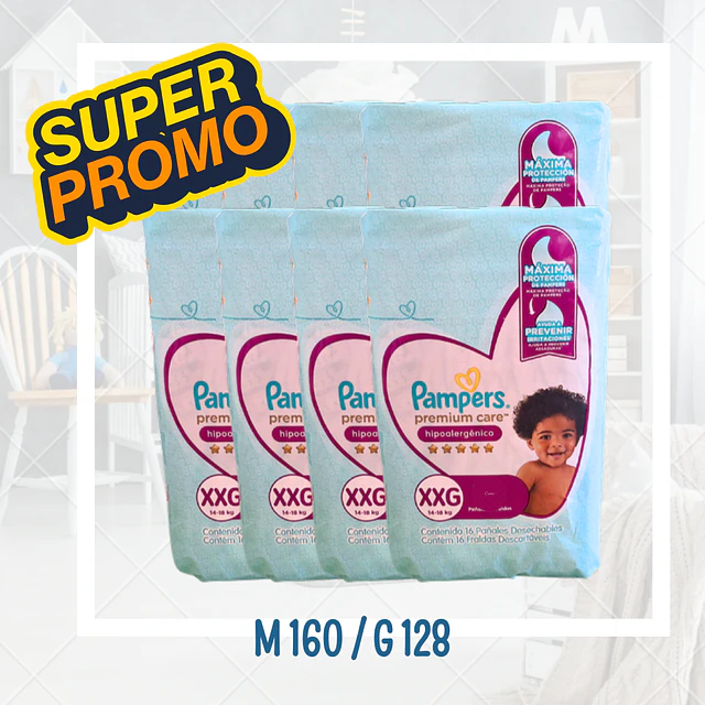 Pampers Premium Care Mensual M y G