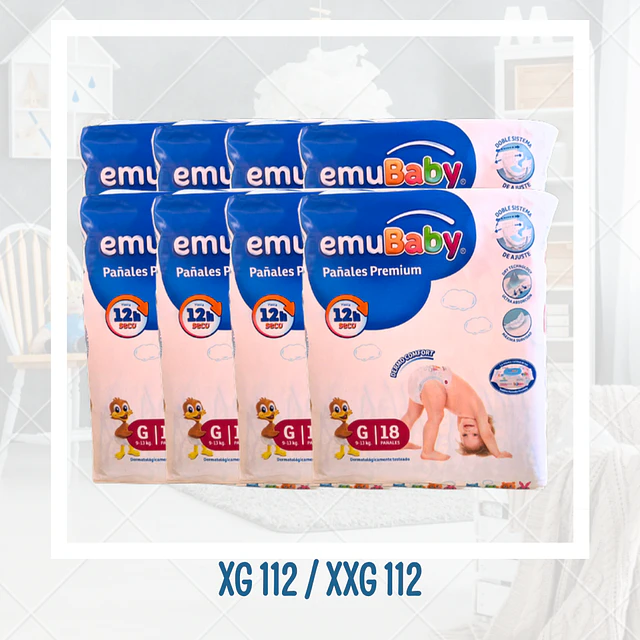 Emubaby Premium Mensual G, XG, XXG