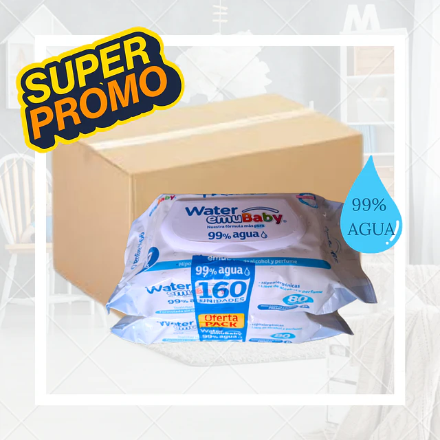 TH Water Emubaby 160 ud Caja 10 Pack