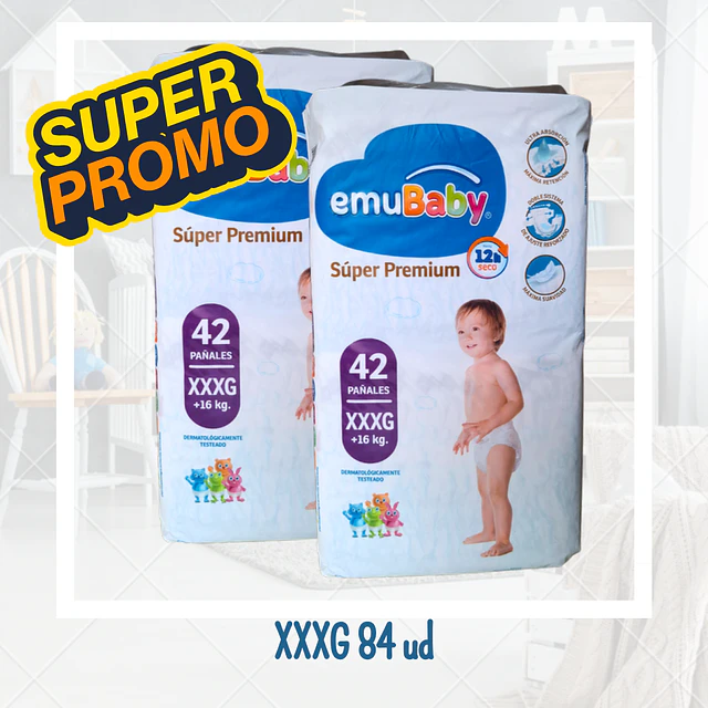 Emubaby Premium XXXG Pack