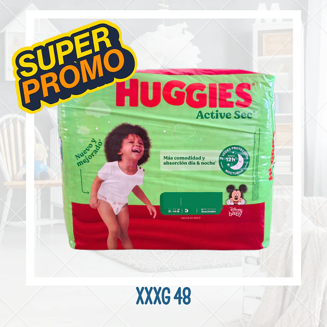 Huggies Active Sec