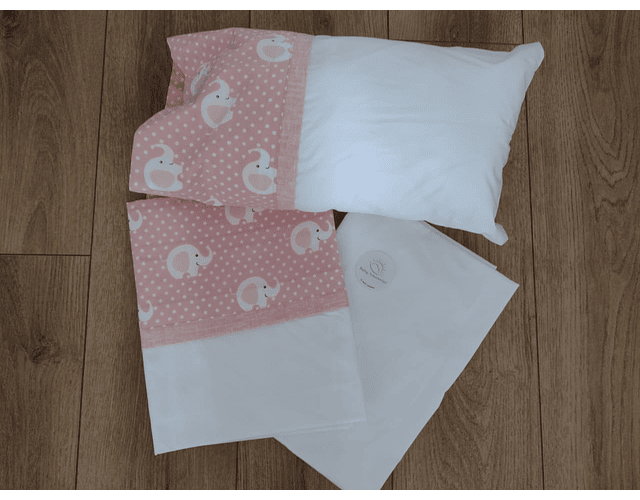 Juego de Sabana - Elefante Blanco Palo Rosa