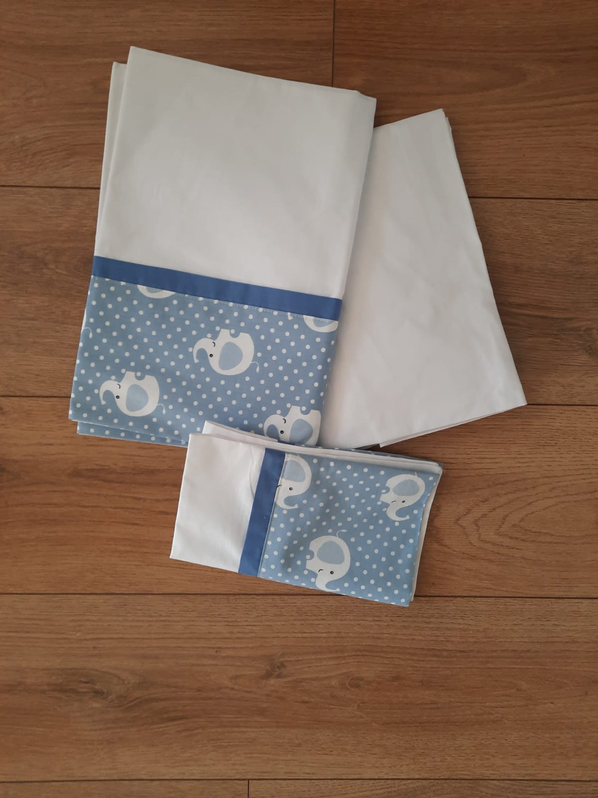 Juego de Sabana - Elefante Blanco Azul Jeans
