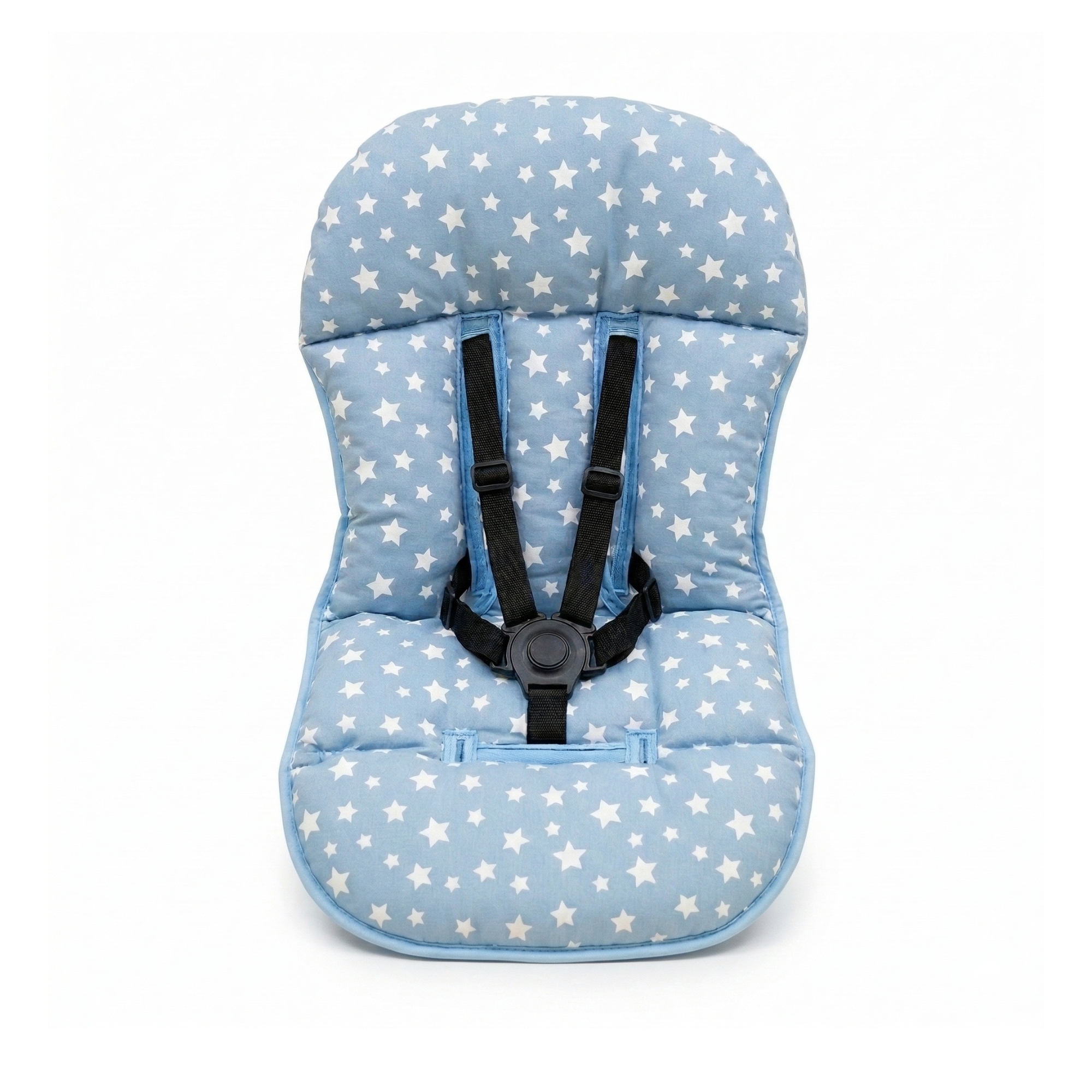 Cojín para Coche - Azul estrellas blancas