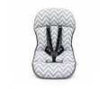 Cojín para Coche - Gris Zig Zag