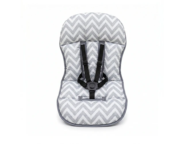 Cojín para Coche - Gris Zig Zag