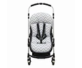 Cojín para Coche - Gris Zig Zag