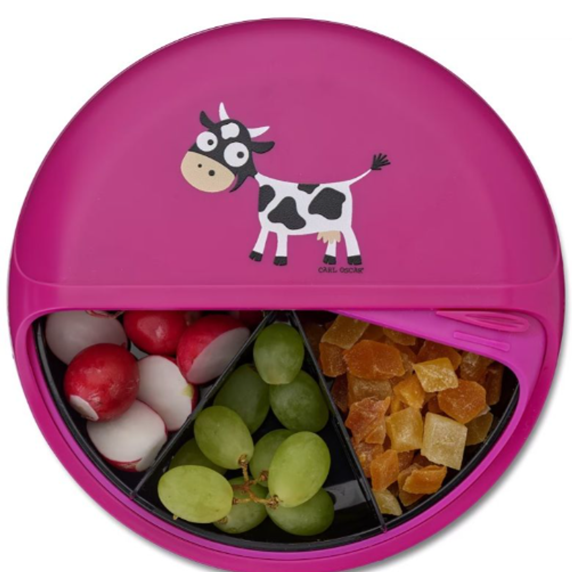 Spinner Bentodisc vaca rosada Carl Oscar 1