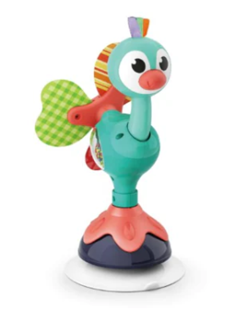 Juguete succión pavo real Hola Toys 1