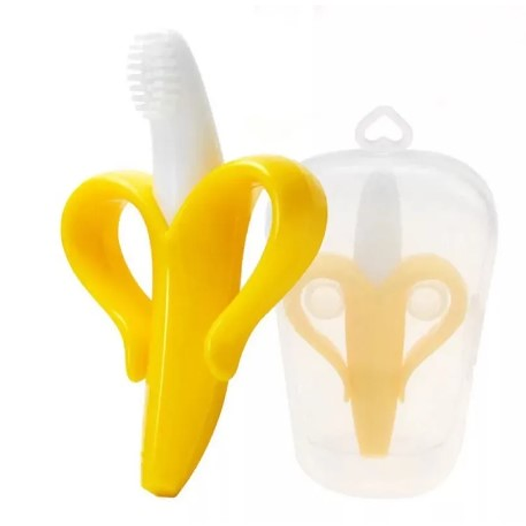 Mordedor banana de silicona 1