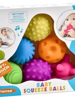 Set de pelotas sensoriales Squeeze balls