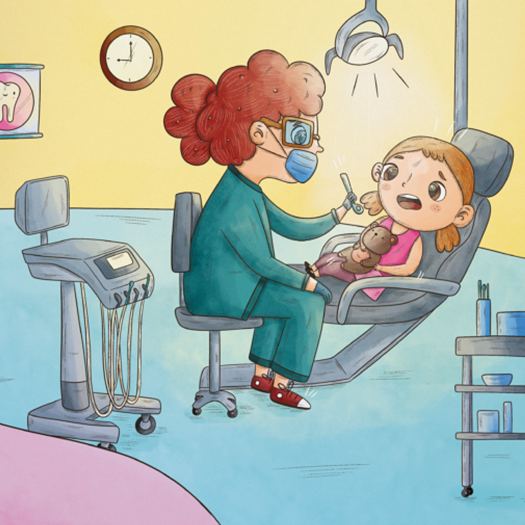 El cepillo de Pachy (Importancia del cuidado bucal) 2