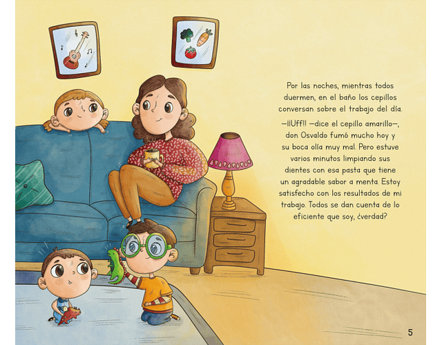 El cepillo de Pachy (Importancia del cuidado bucal)