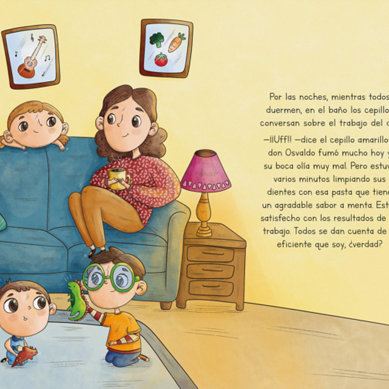 El cepillo de Pachy (Importancia del cuidado bucal) 4