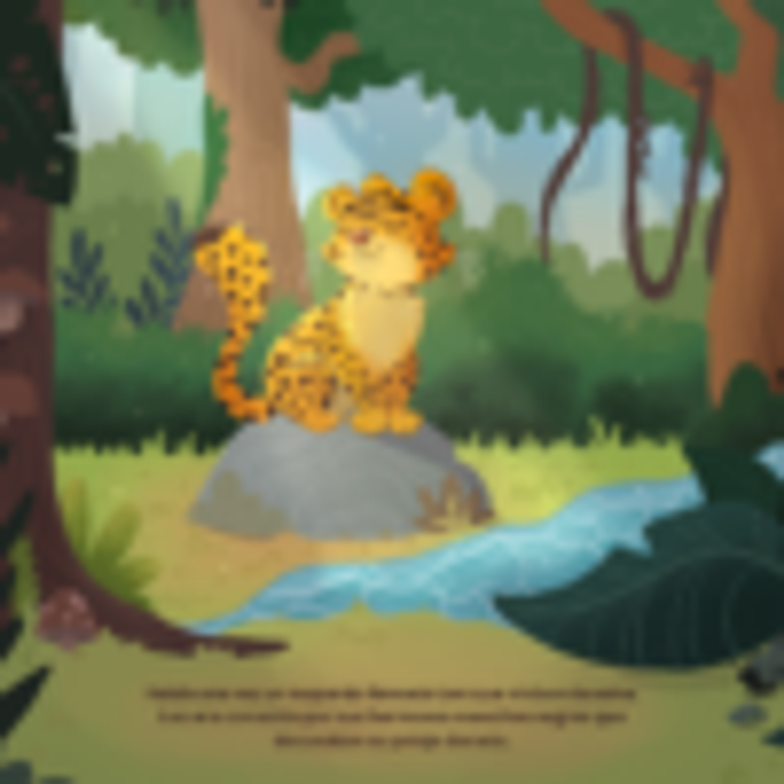 El leopardo que perdió sus manchas (Las diferencias son oportunidades para aprender) 7