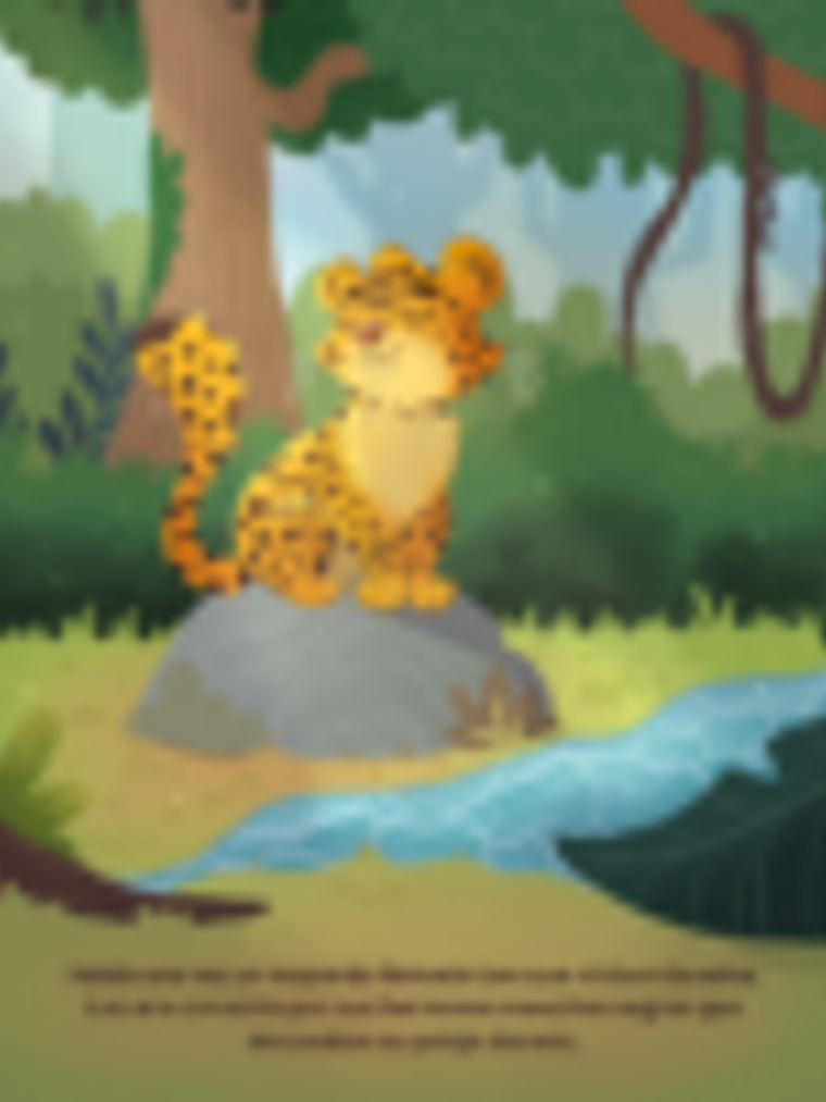 El leopardo que perdió sus manchas (Las diferencias son oportunidades para aprender) 7